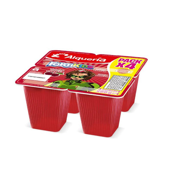 GELATINA FORTIKIDS 4U 90G CEREZA